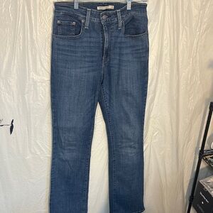 Levi's Women's Boot Cut Jeans - Dark Blue